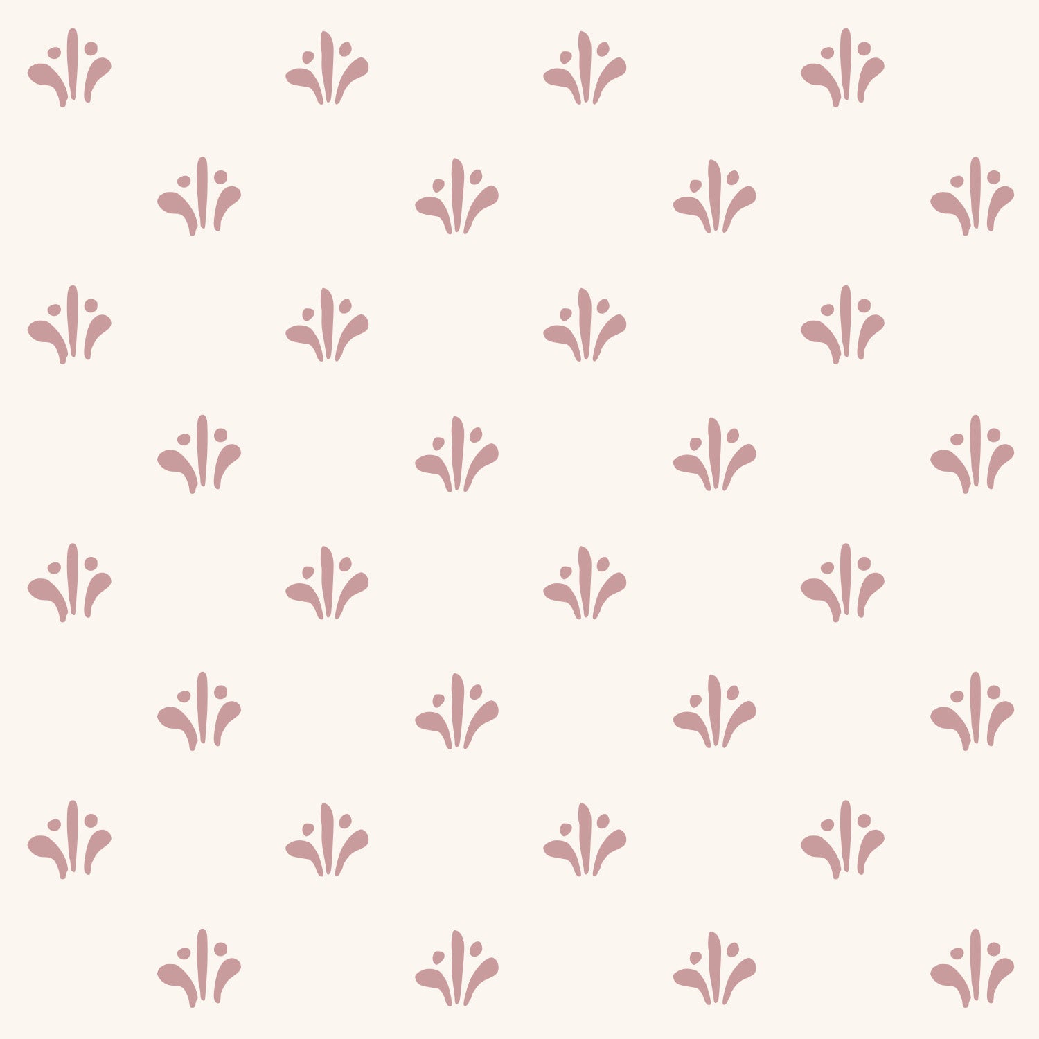 Papier peint pour maison de poupée - Oliver