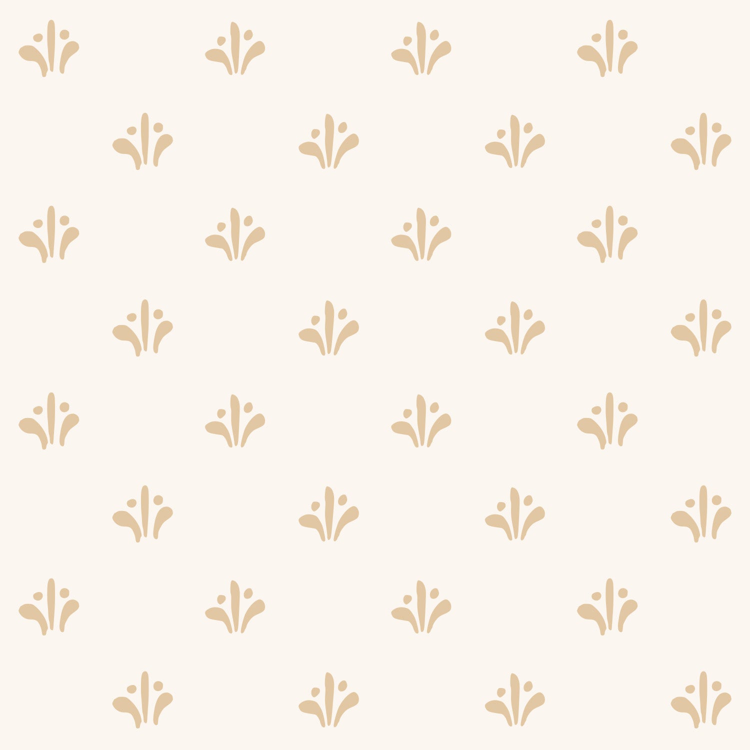 Papier peint pour maison de poupée - Oliver