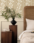 Wallpaper Courtney Faux Grasscloth by Danika Herrick