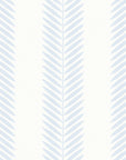 Papier Peint Laurel Leaf Stripe par Danika Herrick