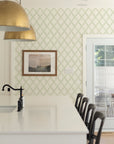 Wallpaper Leafy Trellis by Danika Herrick