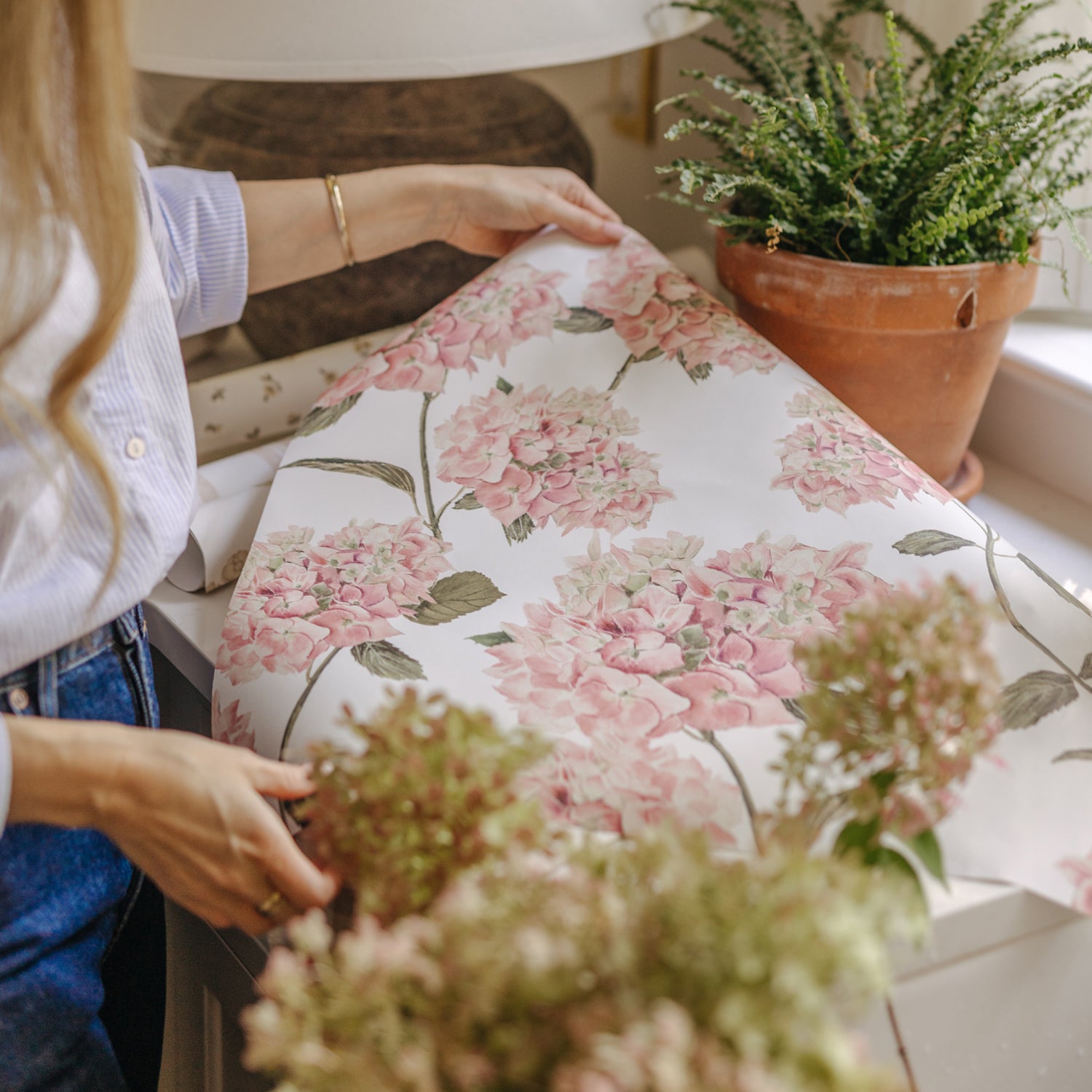 Papier Peint Lise par Maison AKB x Station D