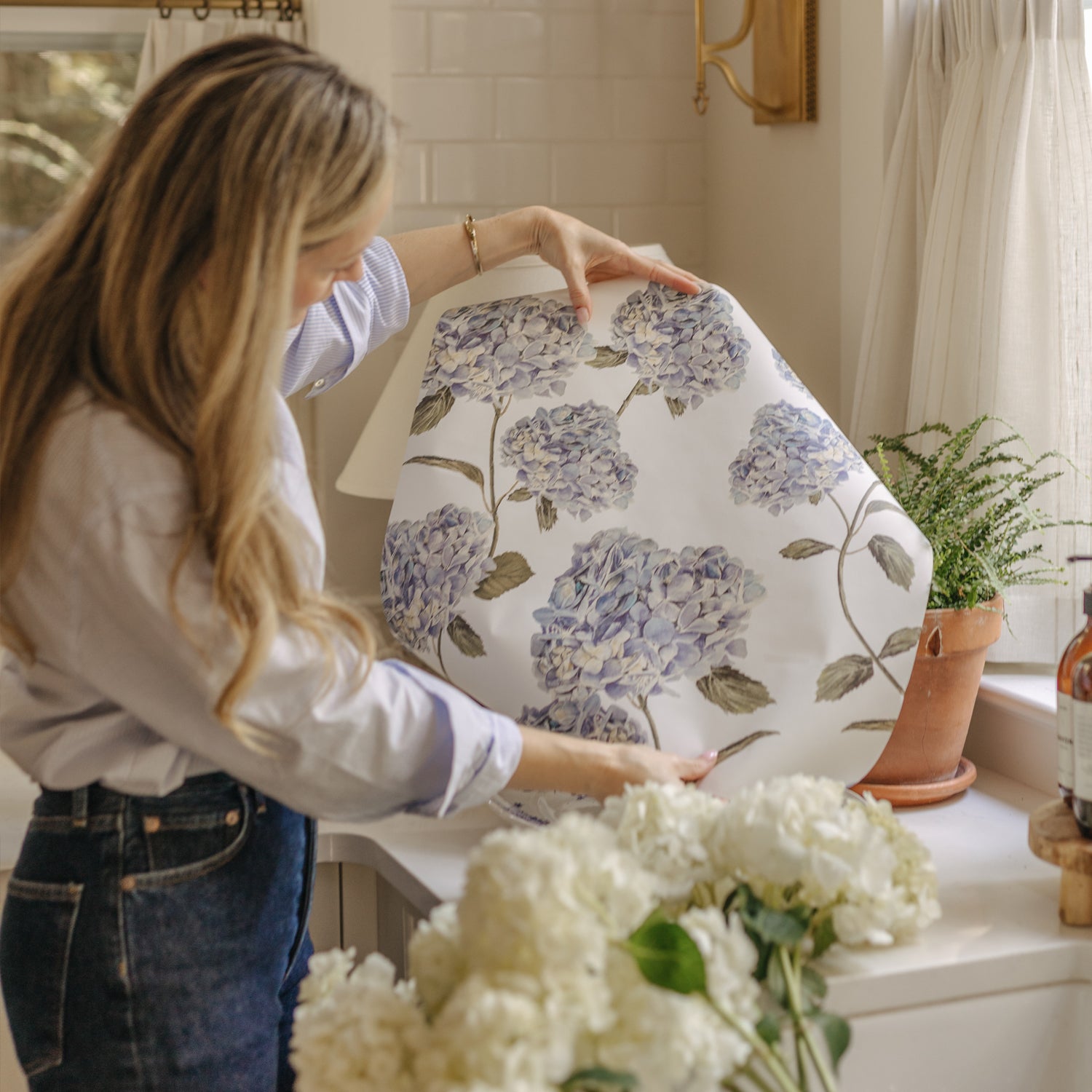 Papier Peint Lise par Maison AKB x Station D