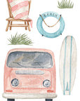 Wall Decals Beach Club