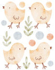 Wall Decals Chick Garden