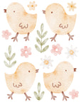 Wall Decals Chick Garden