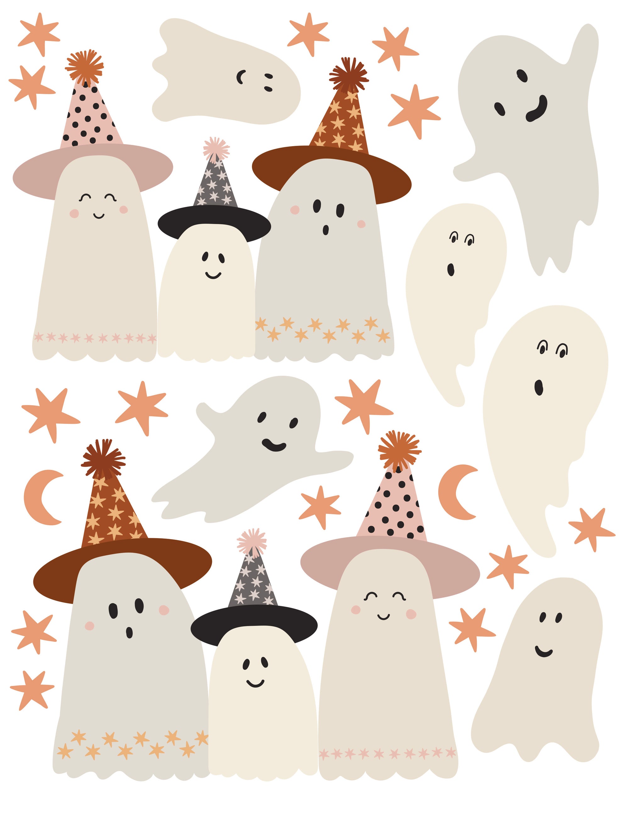 Wall Decals The Ghost Family