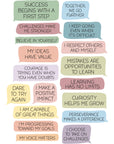 Autocollants muraux Affirmations Positives