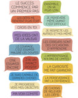 Autocollants muraux Affirmations Positives