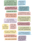 Autocollants muraux Affirmations Positives