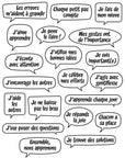 Autocollants muraux Affirmations Positives