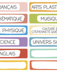 Autocollants muraux Les Matières
