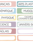 Autocollants muraux Les Matières