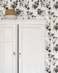 Mural Black Rosa