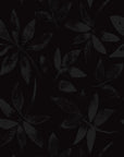 Mural Black Leaves