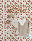 Wallpaper Champs de Pavots by Fla Fla Design