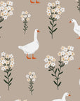 Wallpaper Sweet Geese by Fla Fla Design