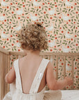 Wallpaper White Geese by Fla Fla Design