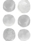 Autocollants muraux Ronds Aquarelle