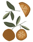 Wall Decals Orange crush by Natasha Prevost