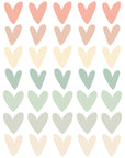 Autocollants muraux Sweet Hearts