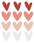 Autocollants muraux Sweet Hearts