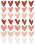 Autocollants muraux Sweet Hearts