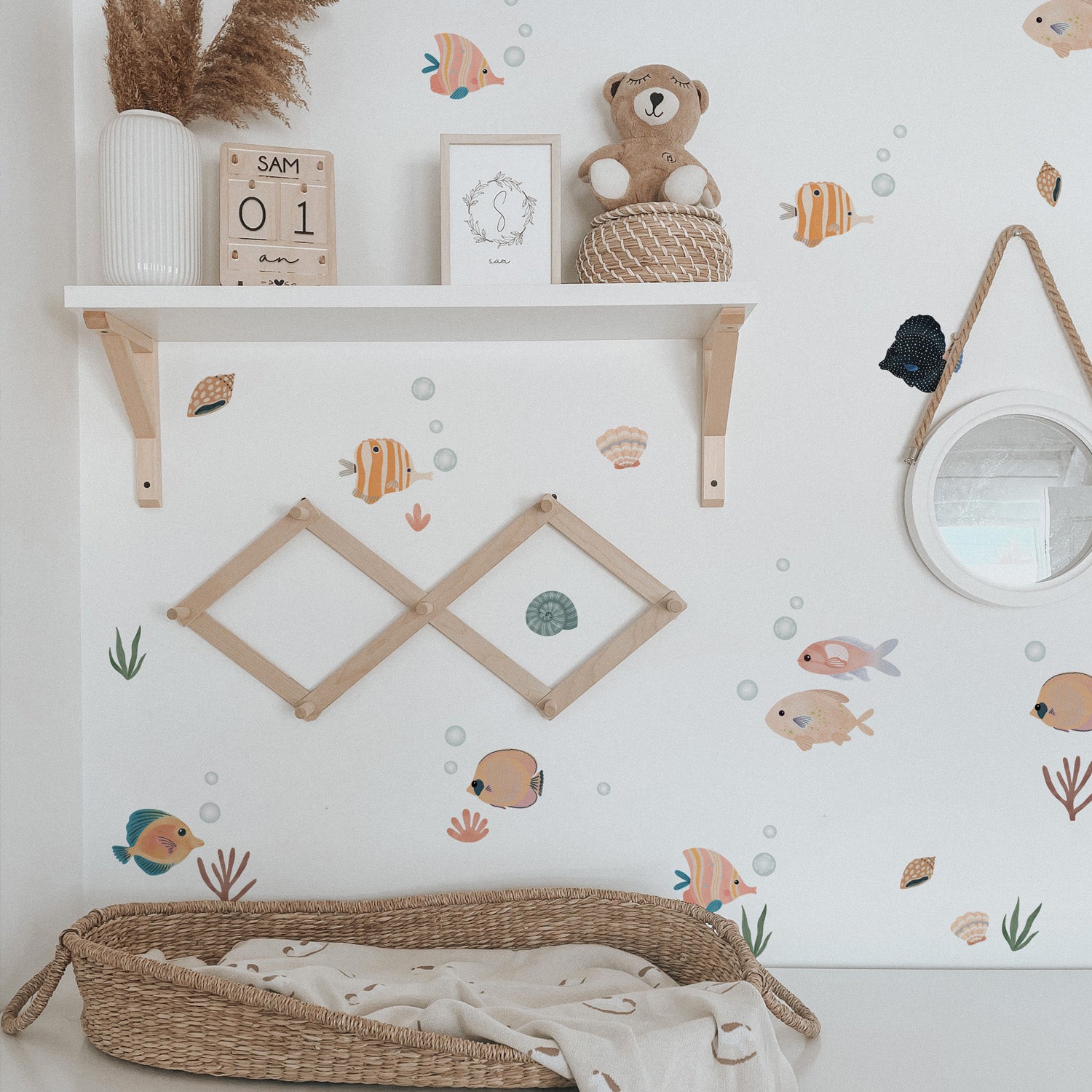 Autocollants muraux Petits Poissons