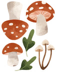 Wall Decals Amanita Mushrooms