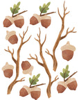 Wall Decals Red Squirrels