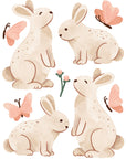 Wall Decals Enchanted Rabbits