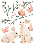 Wall Decals Enchanted Rabbits