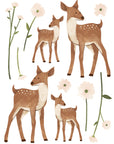 Wall Decals Bambi And It's Flowers