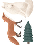 Wall Decals Winter Wildlife