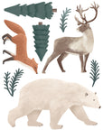 Wall Decals Winter Wildlife