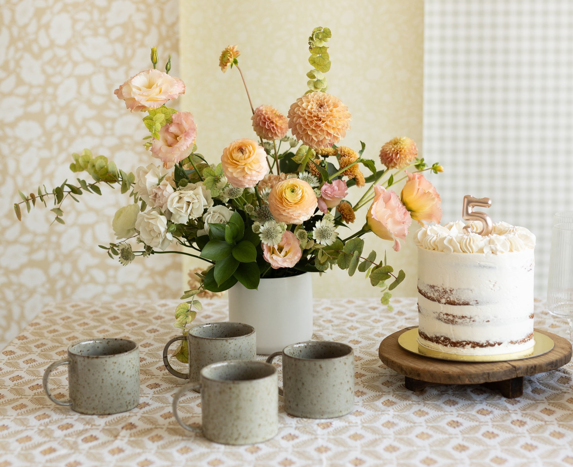 Cinq ans d’amour pour la décoration murale