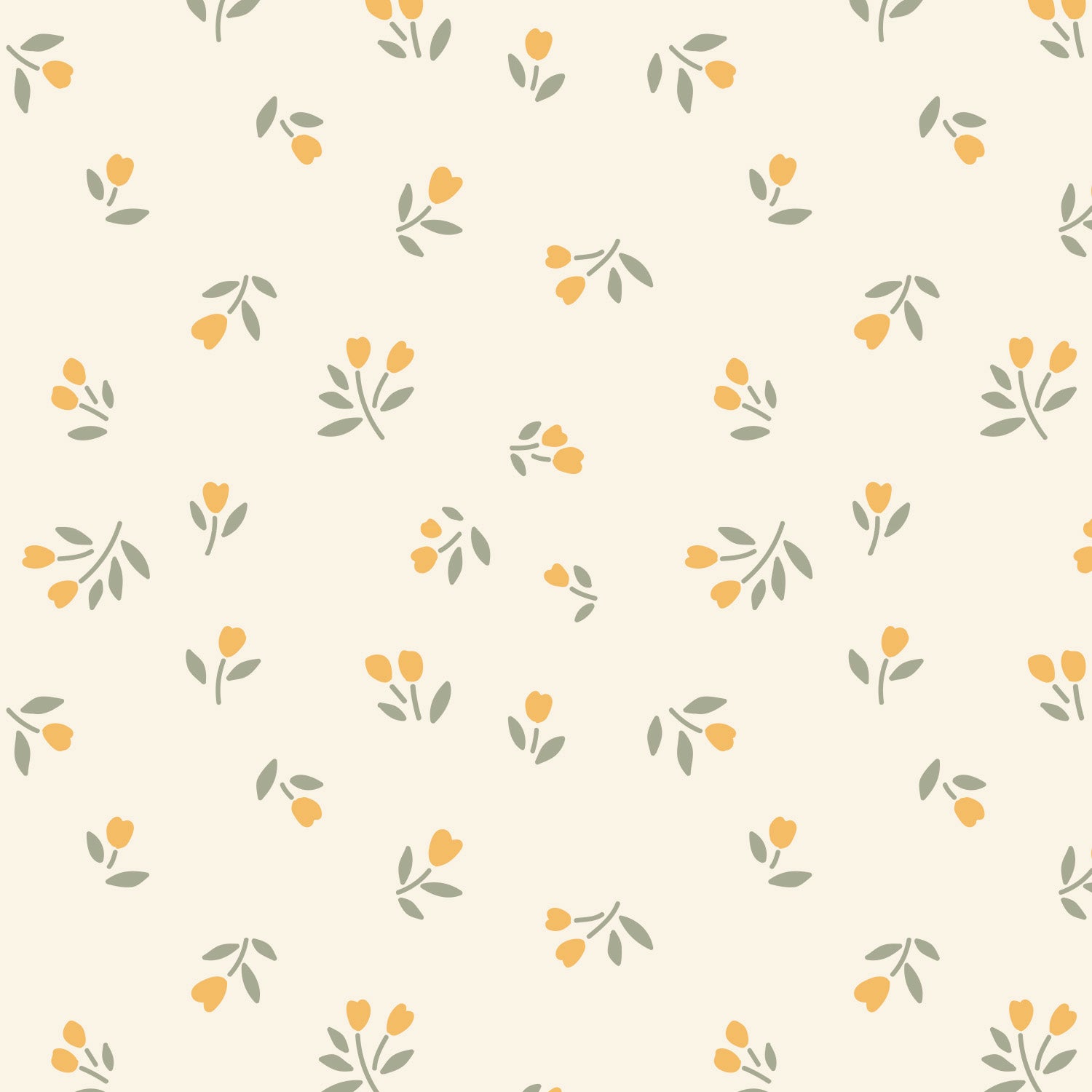 Papier peint pour maison de poupée - Sophia
