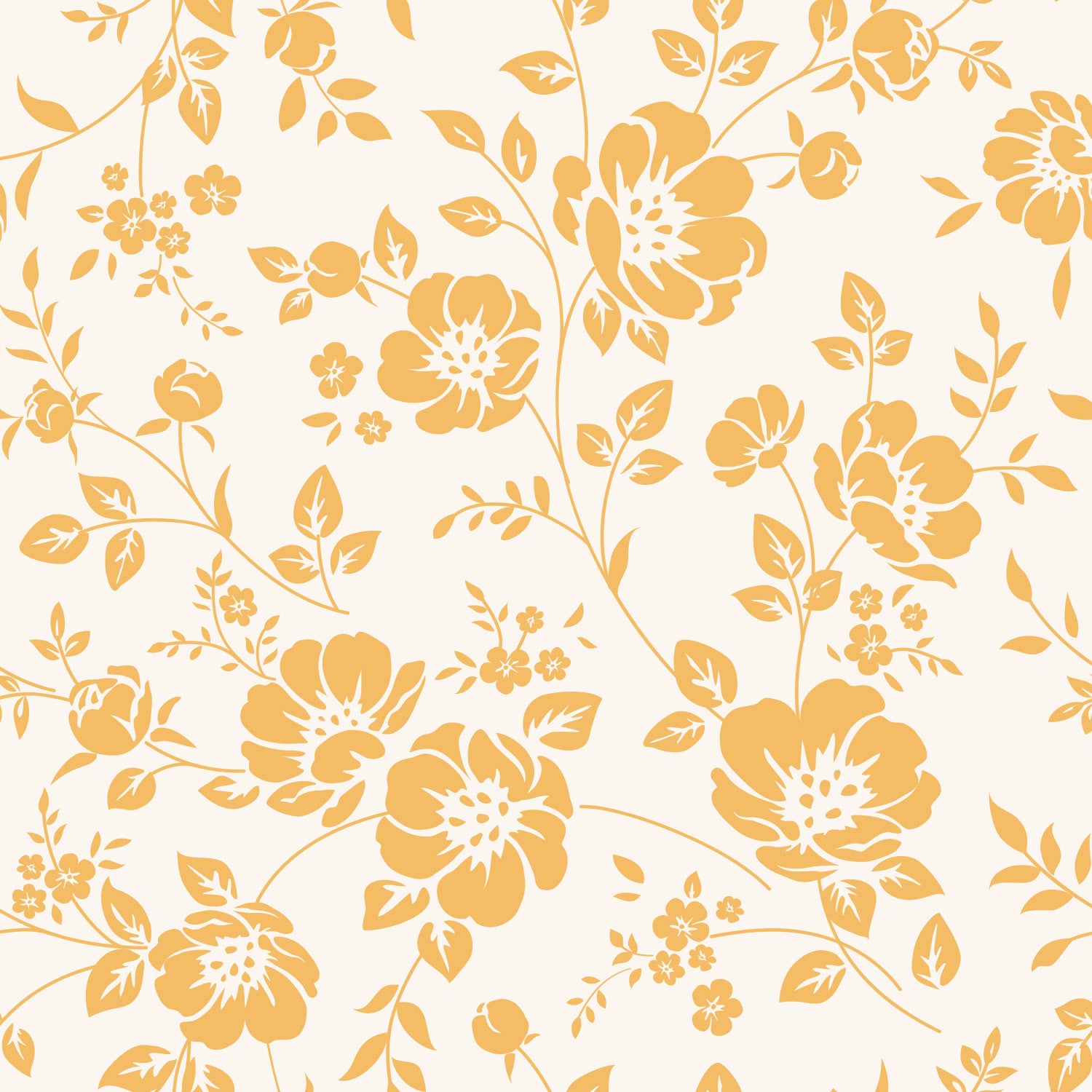 Papier peint pour maison de poupée - Isabella