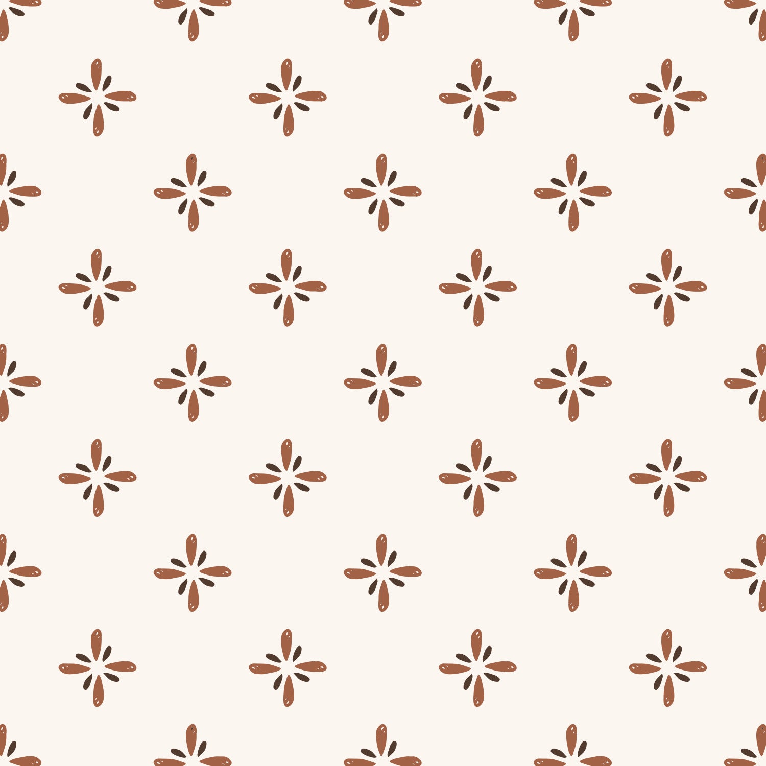 Papier peint pour maison de poupée - Ruby