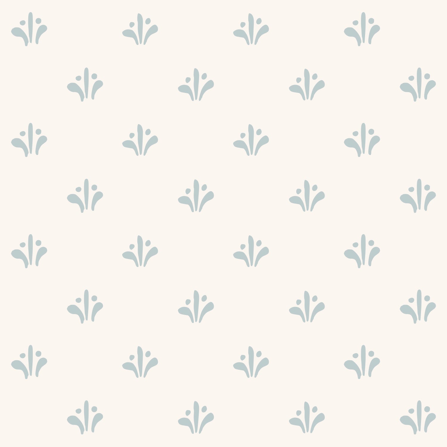 Papier peint pour maison de poupée - Oliver