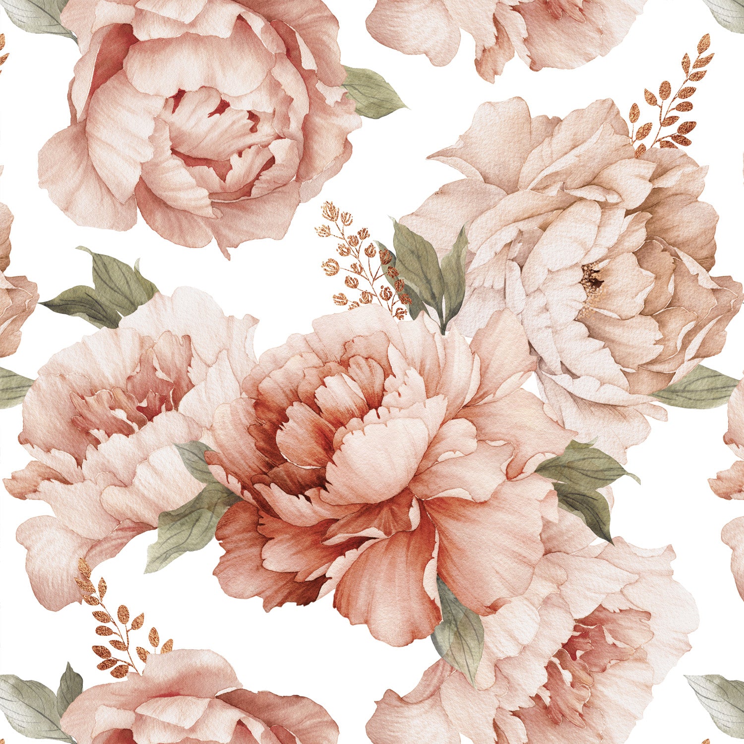 Mural Pivoine