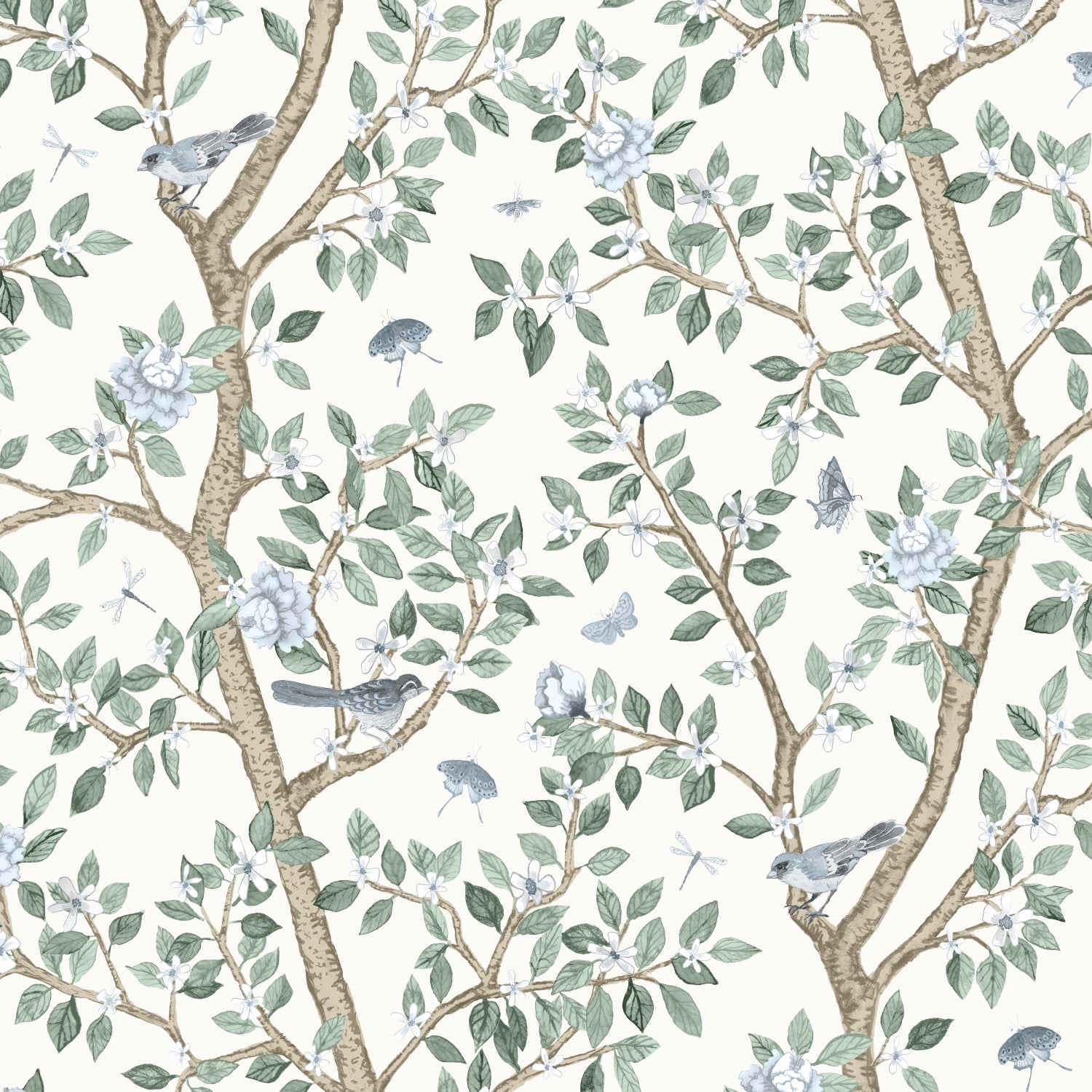 Wallpaper Elsie&#39;s Garden by Danika Herrick