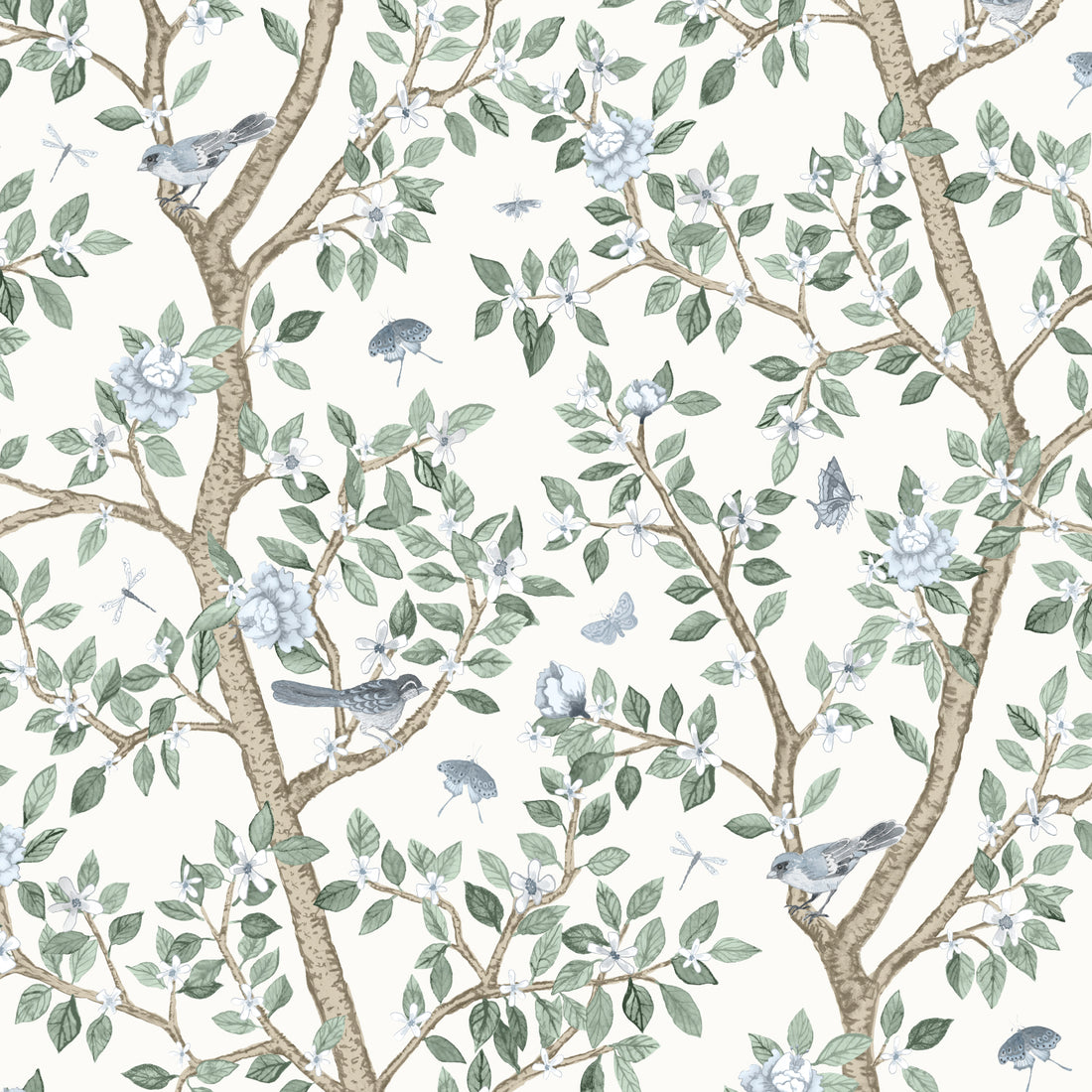 Wallpaper Elsie's Garden by Danika Herrick