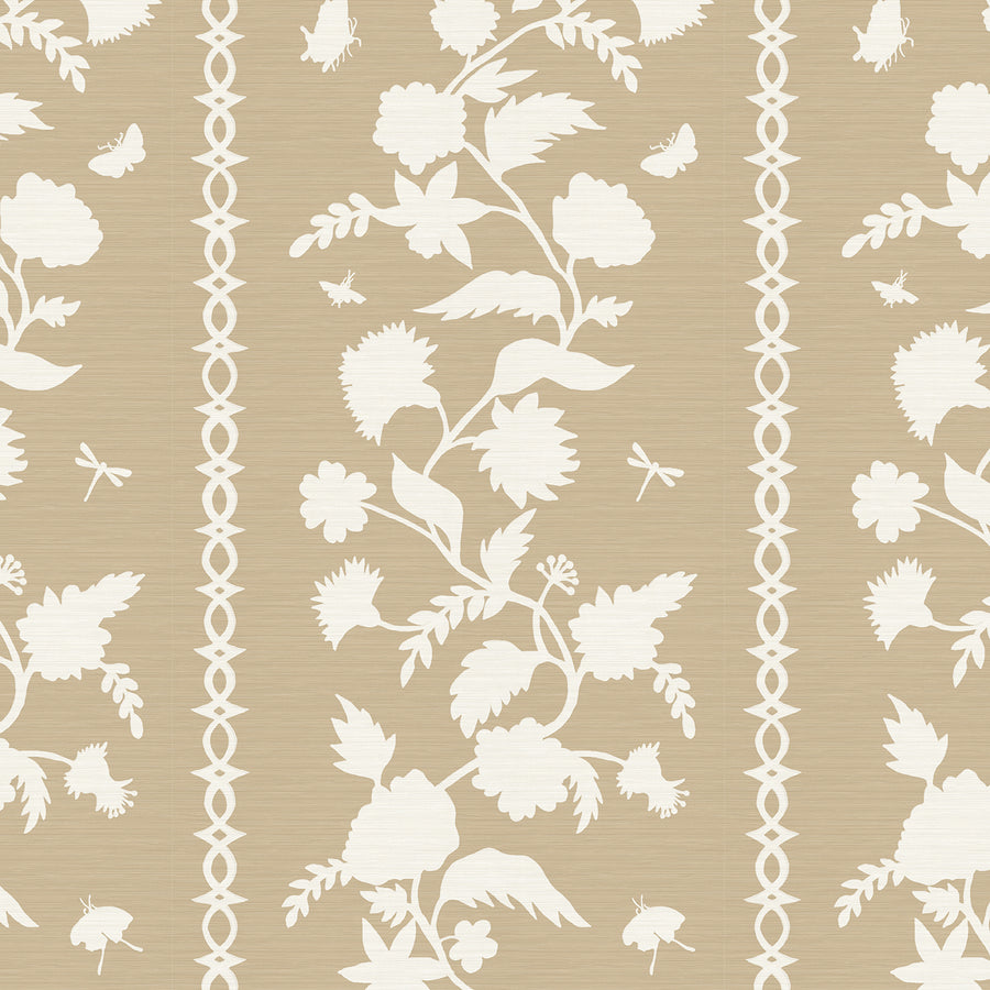 Wallpaper Courtney Faux Grasscloth by Danika Herrick