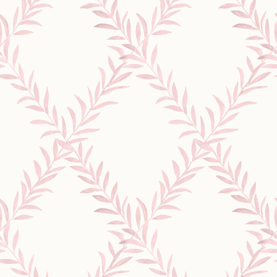 Wallpaper Leafy Trellis by Danika Herrick