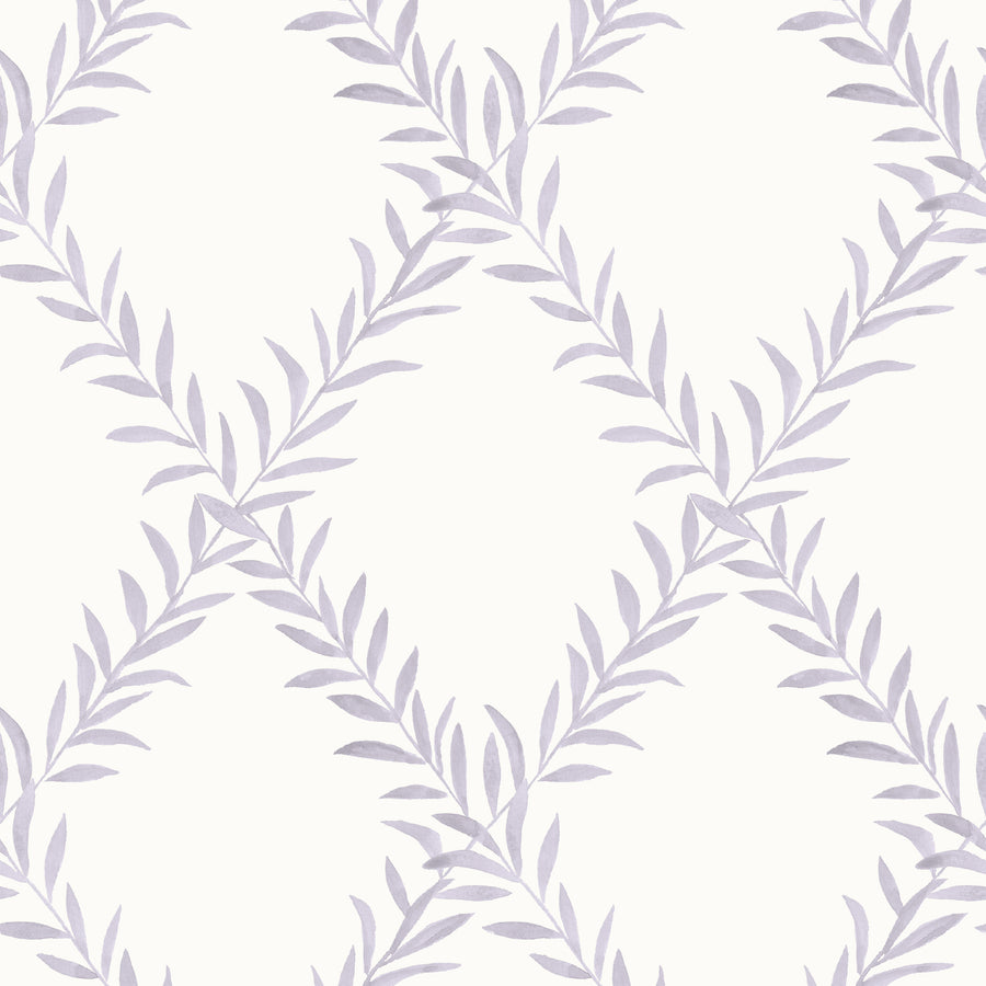 Wallpaper Leafy Trellis by Danika Herrick