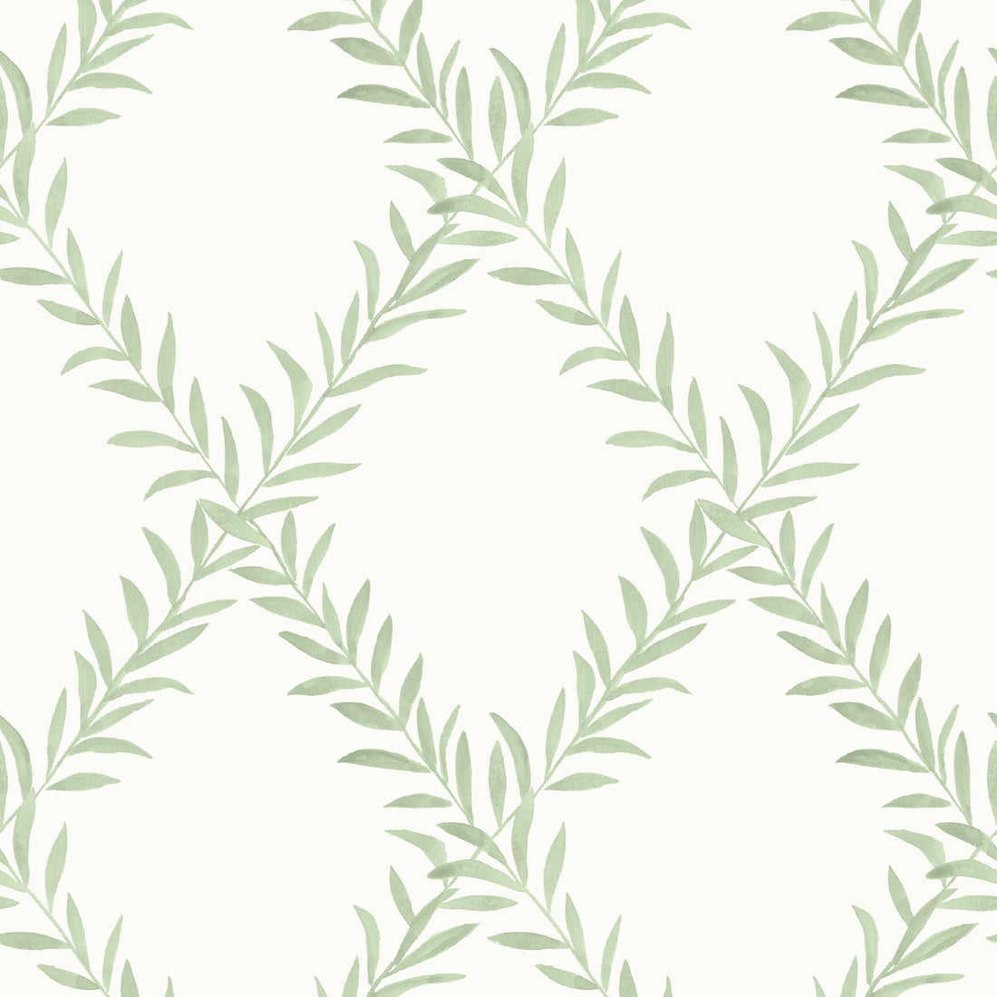 Wallpaper Leafy Trellis by Danika Herrick