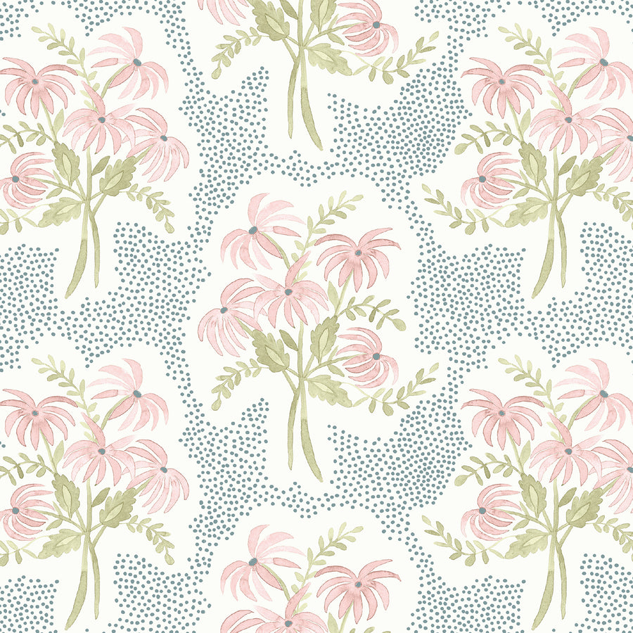 Wallpaper Pearl's Bouquet by Danika Herrick