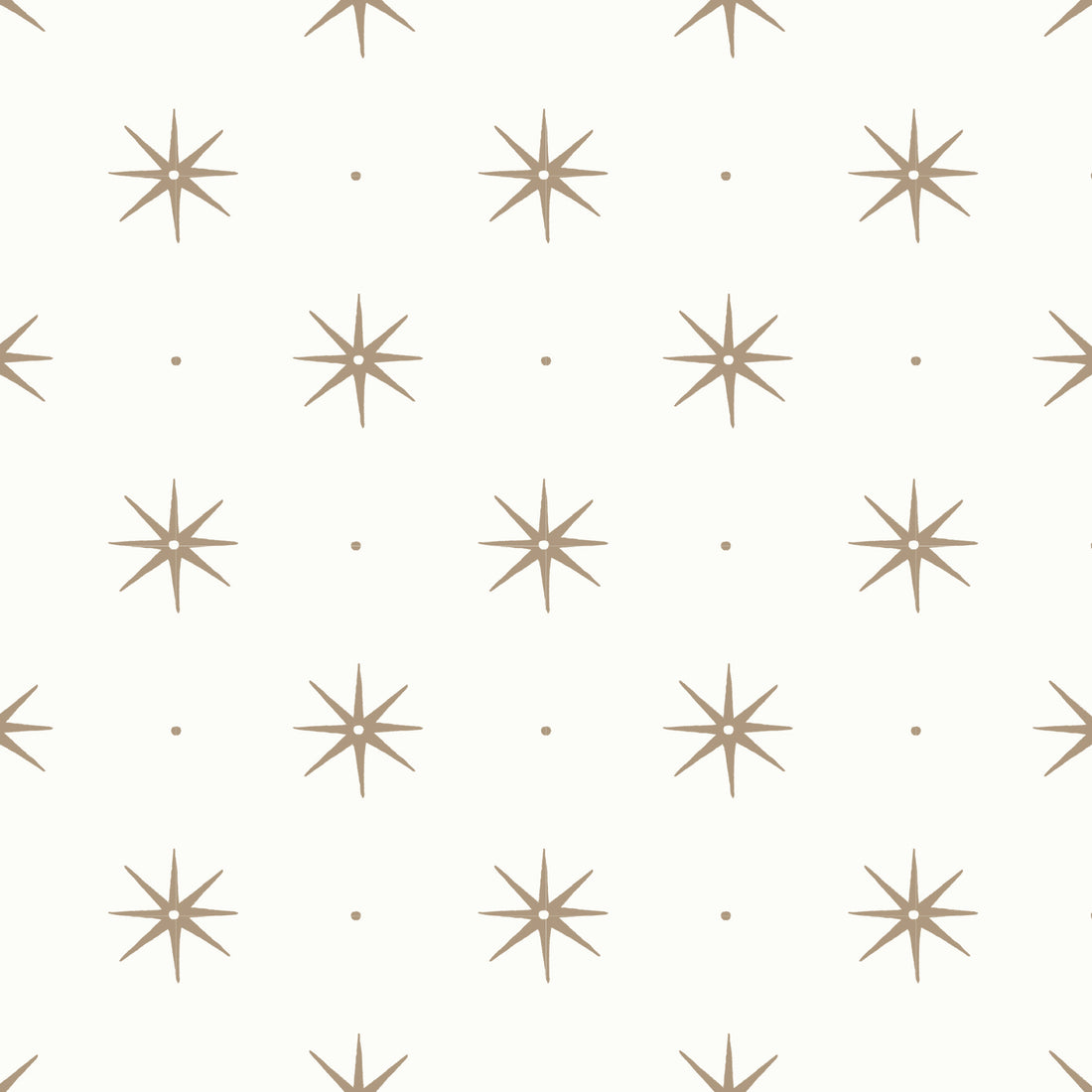 Wallpaper Small Dotty Stars by Danika Herrick