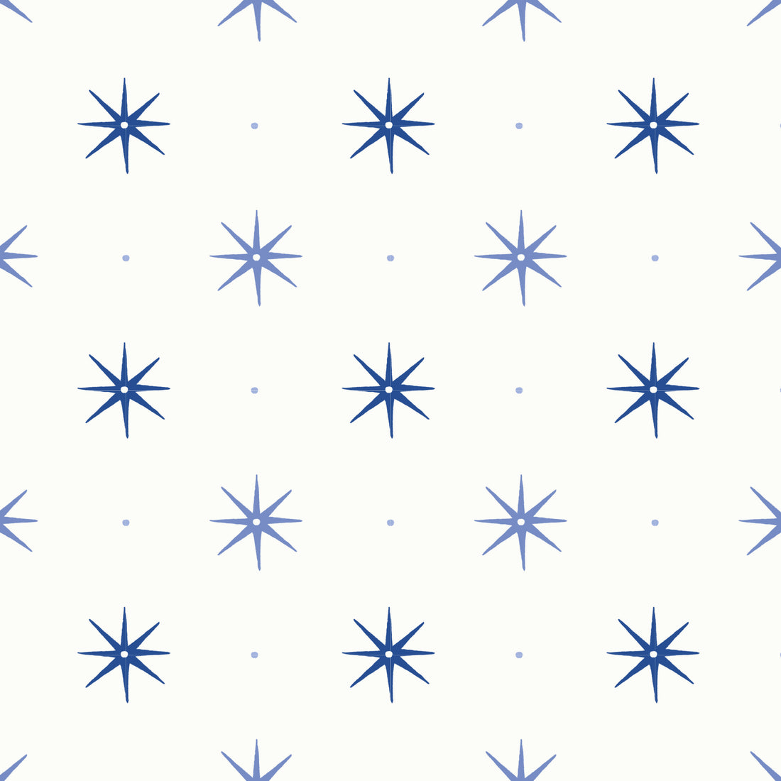 Wallpaper Small Dotty Stars by Danika Herrick